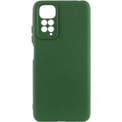 Чехол Silicone Cover Lakshmi Full Camera (A) для Xiaomi Redmi 10 Зеленый / Dark green