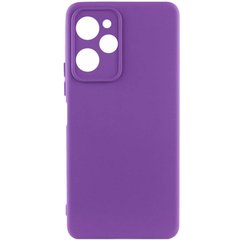 Чохол Silicone Cover Lakshmi Full Camera (A) для Xiaomi Poco X5 Pro 5G Фіолетовий / Purple