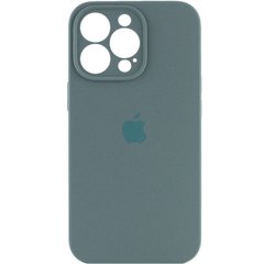 Чохол Silicone Case Full Camera Protective (AA) для Apple iPhone 13 Pro (6.1") Зелений / Pine green