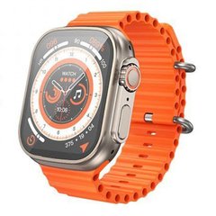 Смарт-годинник Hoco Smart Watch Y12 Ultra (call version) Titanium Gold