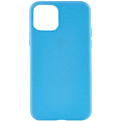Силіконовий чохол Candy для Apple iPhone 12 Pro Max (6.7") Блакитний
