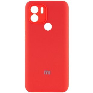 Чехол Silicone Cover Full Camera (AA) для Xiaomi Redmi A1+ / A2+ Красный / Red