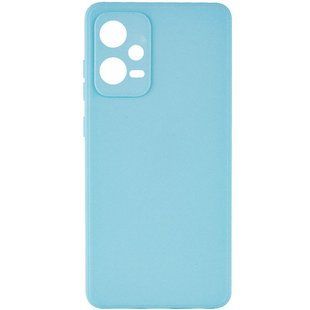 Силиконовый чехол Candy Full Camera для Xiaomi Poco X5 5G / Note 12 5G Бирюзовый / Turquoise