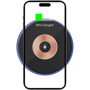 БЗУ WIWU Wi-W013 15W wireless charger Black