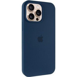 Чехол Silicone Case Full Protective (AA) для Apple iPhone 13 Pro Max (6.7") Синий / Blue Jay