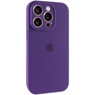 Чехол Silicone Case Full Camera Protective (AA) для Apple iPhone 13 Pro Max (6.7") Фиолетовый / Amethyst