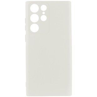 Чехол Silicone Cover Ummi Lakshmi Full Camera (AA) для Samsung Galaxy S23 Ultra Белый / White