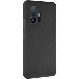 Чехол Silicone Cover Lakshmi Full Camera (AAA) для Xiaomi 11T / 11T Pro Черный / Black
