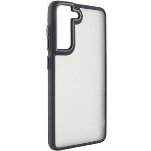 Чехол TPU+PC Lyon Frosted для Samsung Galaxy S21 FE Black