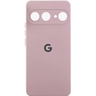 Чехол Silicone Cover Lakshmi Full Camera (AAA) with Logo для Google Pixel 9 Зеленый / Cyprus Green