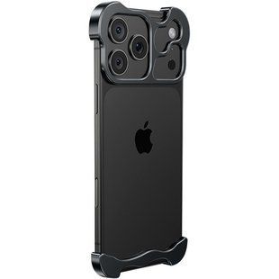 Чехол Minimalist Metal Bumper для Apple iPhone 17 Pro Max (6.9") Black