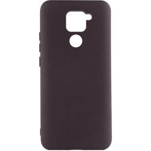 Чохол Silicone Cover Ummi Lakshmi (AA) для Xiaomi Redmi Note 9 / Redmi 10X Шоколадний / Chocolate