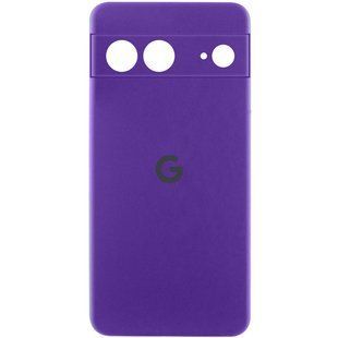 Чехол Silicone Cover Lakshmi Full Camera (AAA) with Logo для Google Pixel 7a Фиолетовый / Amethyst