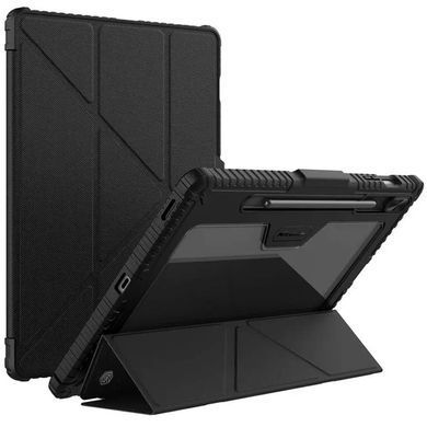 Уцінка Чохол-книжка Nillkin Bumper Pro Multi-angle для Samsung Galaxy Tab S9 FE+ 12.4'' Пошкоджена упаковка / Black