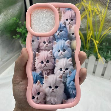 Чехол TPU Cloudy Pictures для Apple iPhone 14 Pro Max (6.7") Kittens