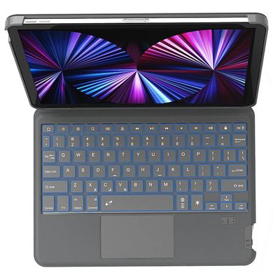 Уценка Клавиатура WIWU Combo Touch iPad keyboard case 10.9/11'' Вскрытая упаковка / Grey