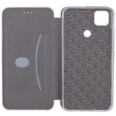 Кожаный чехол-книжка Classy для Xiaomi Redmi 9C / 10A Золотой
