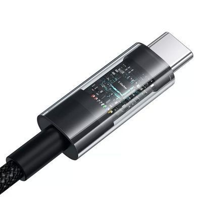 Дата кабель Baseus Gem Fast Charging Type-C to Type-C 100W (2m) (P10373000111-01) Cluster Black