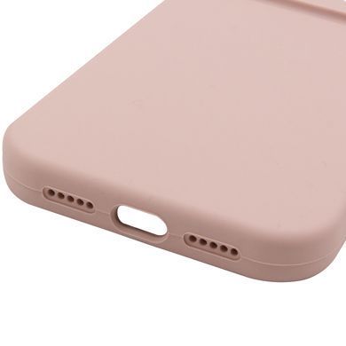 Чехол Silk Full Camera Protective (AA) NO LOGO для Apple iPhone 17 (6.3") Розовый / Pink Sand
