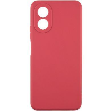 Силиконовый чехол Candy Full Camera для Oppo A38 / A18 Красный / Camellia