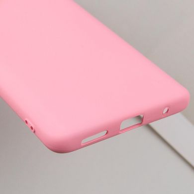 Чехол TPU GETMAN Liquid Silk Full Camera для Xiaomi Redmi 10 Розовый / Pink