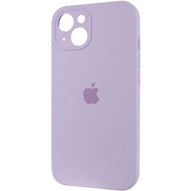 Чехол Silicone Case Full Camera Protective (AA) для Apple iPhone 15 (6.1") Сиреневый / Lilac