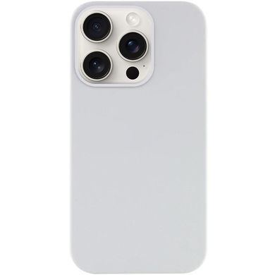 Чехол Silk (AA) NO LOGO with Magnetic Fit для Apple iPhone 15 Pro Max (6.7") Белый / White