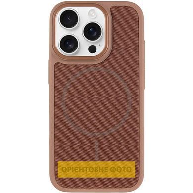 Чохол PC Textile Hybrid with Magnetic Fit для Apple iPhone 16 Pro (6.3") Desert Gold