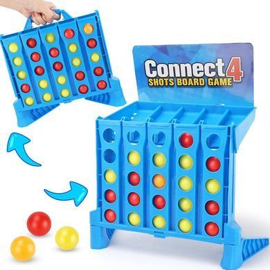Настольная интерактивная игра Ummi 22013 Connect 4 Shots Board Game Blue