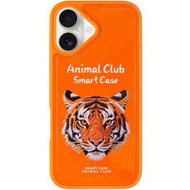 TPU+PC чохол Animal Club для Apple iPhone 17 (6.3") Hermes Orange