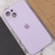 Чехол Silicone Case Full Camera Protective (AA) для Apple iPhone 15 (6.1") Сиреневый / Lilac фото 5