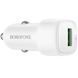 АЗУ Borofone BZ34 Cloud QC3.0 18W (1USB-A) White фото 4