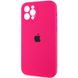 Чохол Silicone Case Full Camera Protective (AA) для Apple iPhone 12 Pro (6.1") Рожевий / Barbie pink фото 3