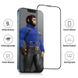 Захисне 2.5D скло Blueo Corning Gorilla Glass для Apple iPhone 15 Pro Max (6.7") Чорний фото 2