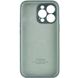 Чехол Silicone Case Full Camera Protective (AA) для Apple iPhone 13 Pro (6.1") Зеленый / Pine green фото 2