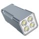 Портативное зарядное устройство Power Bank Hoco Q15 Flashlight 22.5W 10000 mAh Metal gray фото 3