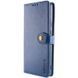 Кожаный чехол-книжка GETMAN Gallant (PU) для Samsung Galaxy S24 Синий фото 3