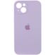 Чехол Silicone Case Full Camera Protective (AA) для Apple iPhone 15 (6.1") Сиреневый / Lilac фото 1