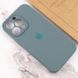 Чехол Silicone Case Full Camera Protective (AA) для Apple iPhone 13 Pro (6.1") Зеленый / Pine green фото 4