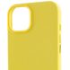 Шкіряний чохол Leather Case (AA) with MagSafe для Apple iPhone 14 (6.1") Yellow фото 4