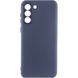 Чехол Silicone Cover Lakshmi Full Camera (A) для Samsung Galaxy S23+ Синий / Midnight Blue фото 1