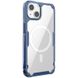 TPU чехол Nillkin Nature Pro Magnetic для Apple iPhone 15 Plus (6.7") Синий (прозрачный) фото 5