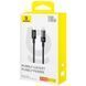 Дата кабель Baseus Gem Fast Charging Type-C to Type-C 100W (2m) (P10373000111-01) Cluster Black фото 6