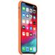 Чехол Silicone case (AAA) для Apple iPhone XS Max (6.5") Оранжевый / Papaya фото 3