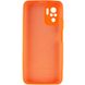 Чехол Silicone Cover Full Camera (AA) для Xiaomi Redmi Note 10 / Note 10s Оранжевый / Neon Orange фото 2