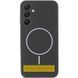 Чехол Silicone Cover Lakshmi Full Camera (AA) with MagFit для Samsung Galaxy S25 Edge Черный / Black