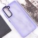 Чехол TPU+PC Lyon Frosted для Samsung Galaxy S21 FE Purple фото 4