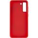 TPU чехол Bonbon Metal Style для Samsung Galaxy S24 Красный / Red фото 3