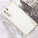 Кожаный чехол Xshield для Samsung Galaxy S21 Белый / White фото 2