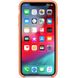 Чехол Silicone case (AAA) для Apple iPhone XS Max (6.5") Оранжевый / Papaya фото 2